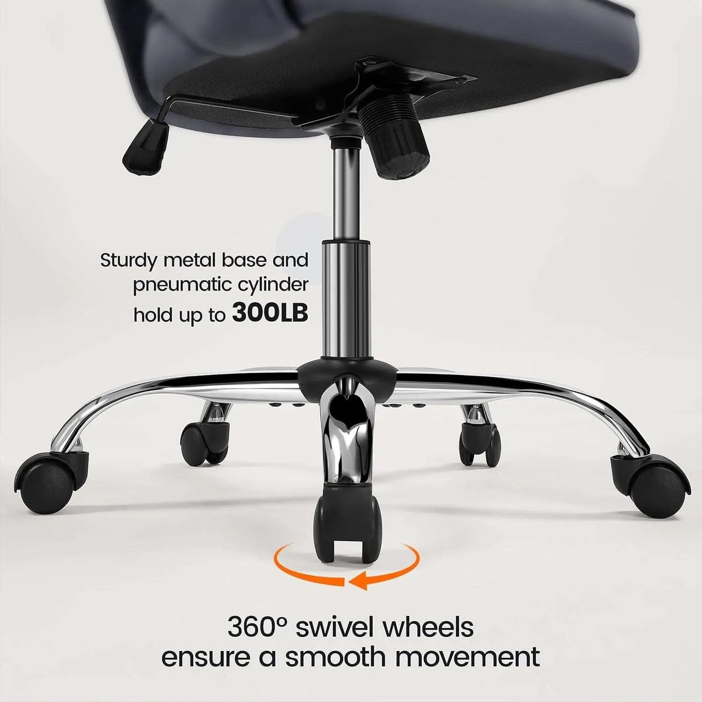 Dark Gray Velvet Swivel Office Chair Tufted Barrel Back from PriceLows™
