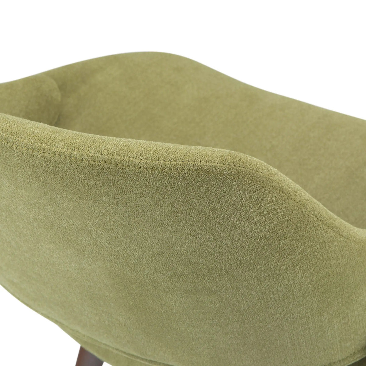 Malden Upholstered Bentwood Dining Chair | Mid Century Modern | Solid And Engineered Wood | High Density Foam