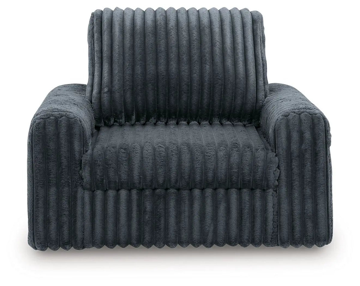 HamlinBay Power Gliding Chaise | Loose Back Cushion | Large Shaped Arms | Power Glide Function