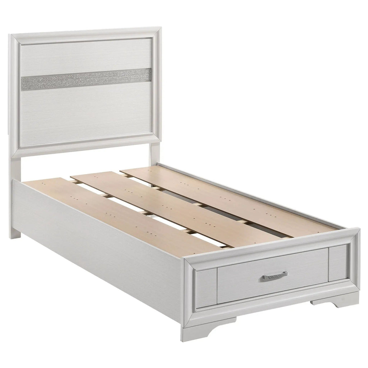 Miranda 5-piece Twin Bedroom Set (Style 2) | 5-Piece Set | Bedroom Furniture | White