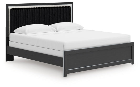 Zuraleus Upholstered Panel Bed | 4 Pieces | Bedroom Furniture | Bedroom