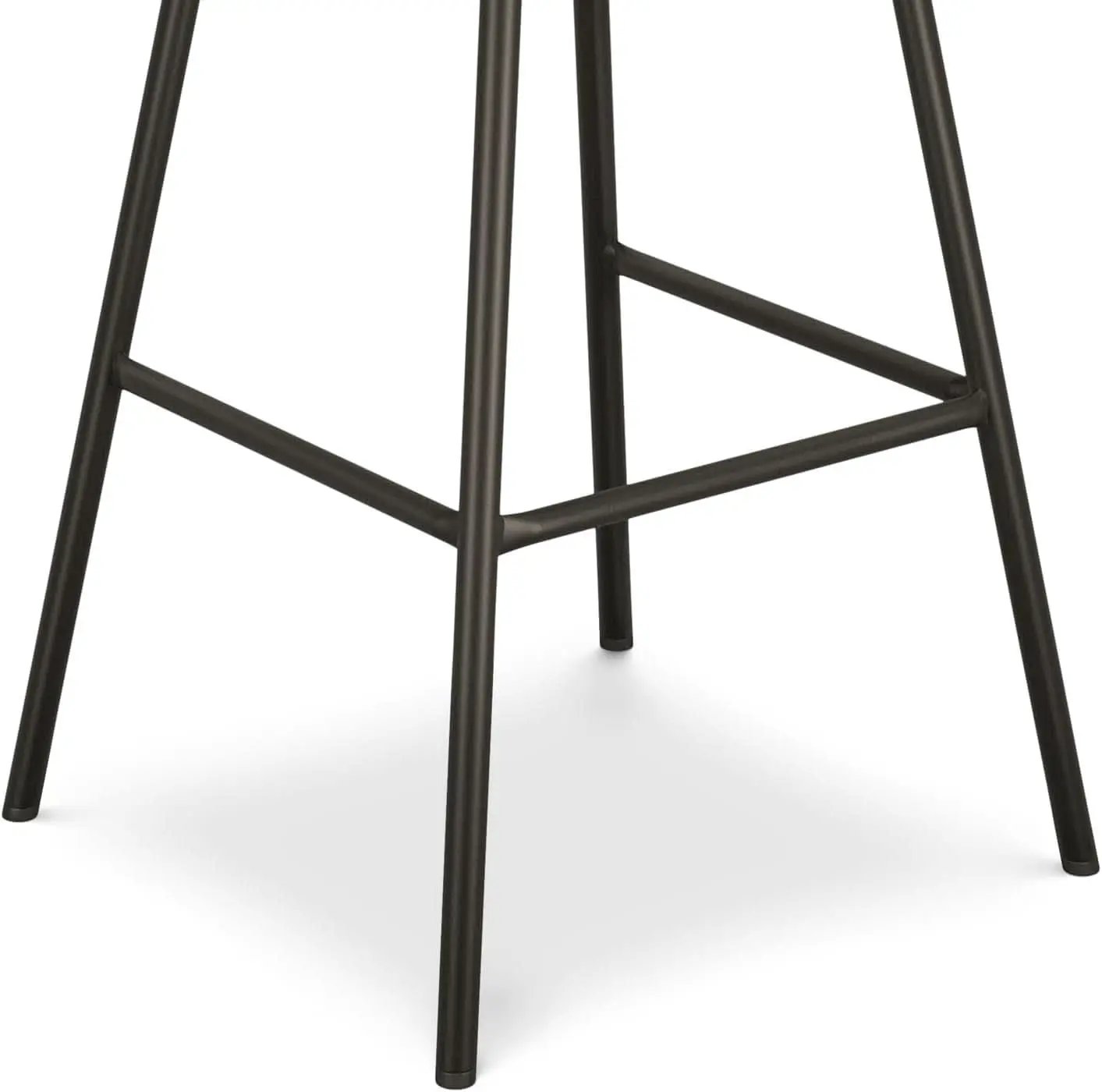 Giselle Swivel Bar Stools Set 2 29 Inch Upholstered Light Grey from PriceLows™