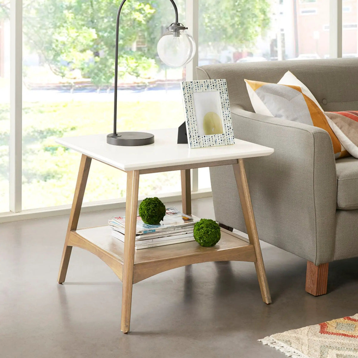 Console Table | Solid Wood Frame | Veneer Lower Shelf | Espresso
