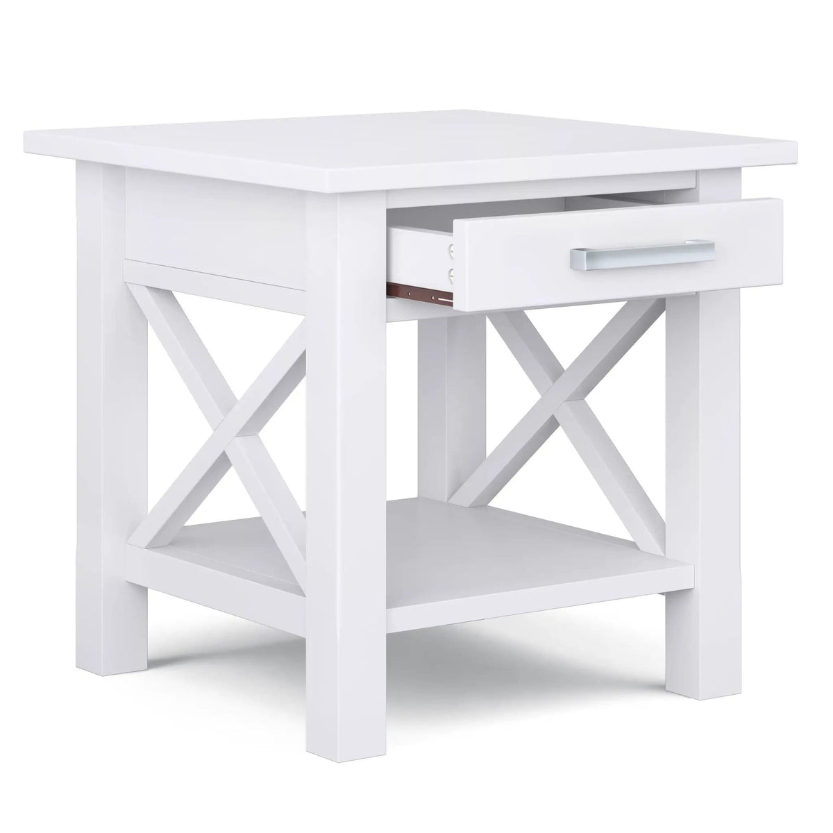 Kitchener Handcrafted Table | 6 Pieces | Solid Wood & Metal | Living Room