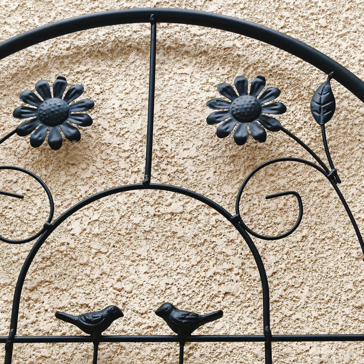 Metal Garden Trellis | Galvanized Steel | Powder Coated | 4 Piece Set