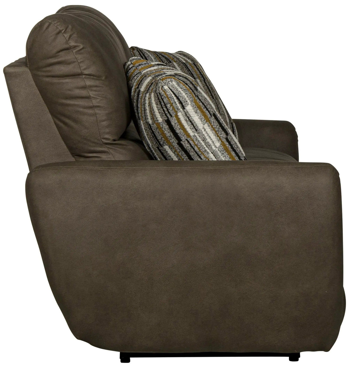 Dorian Reclining Sofa | 4 Pieces | Faux Leather & Fabric | Living Room