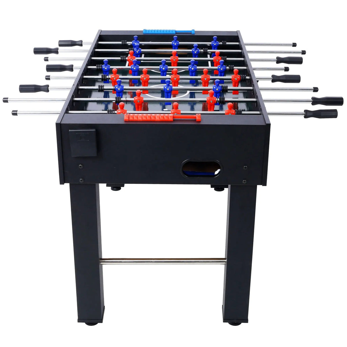 Hurricane Foosball Table | Engineered Wood | Steel Rods | Indoor Gaming