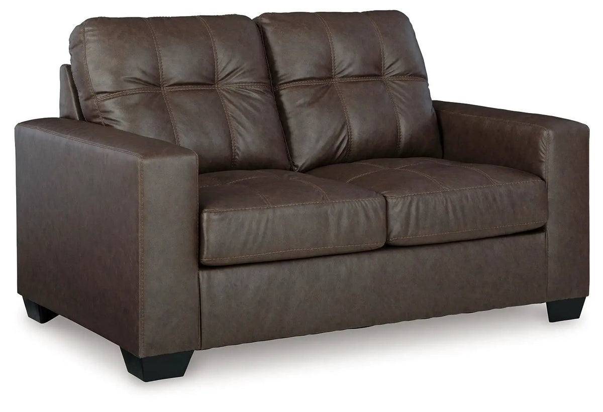 Barlin Mills Living Room Set | Sofa And Loveseat | Faux Leather | Versatile Style