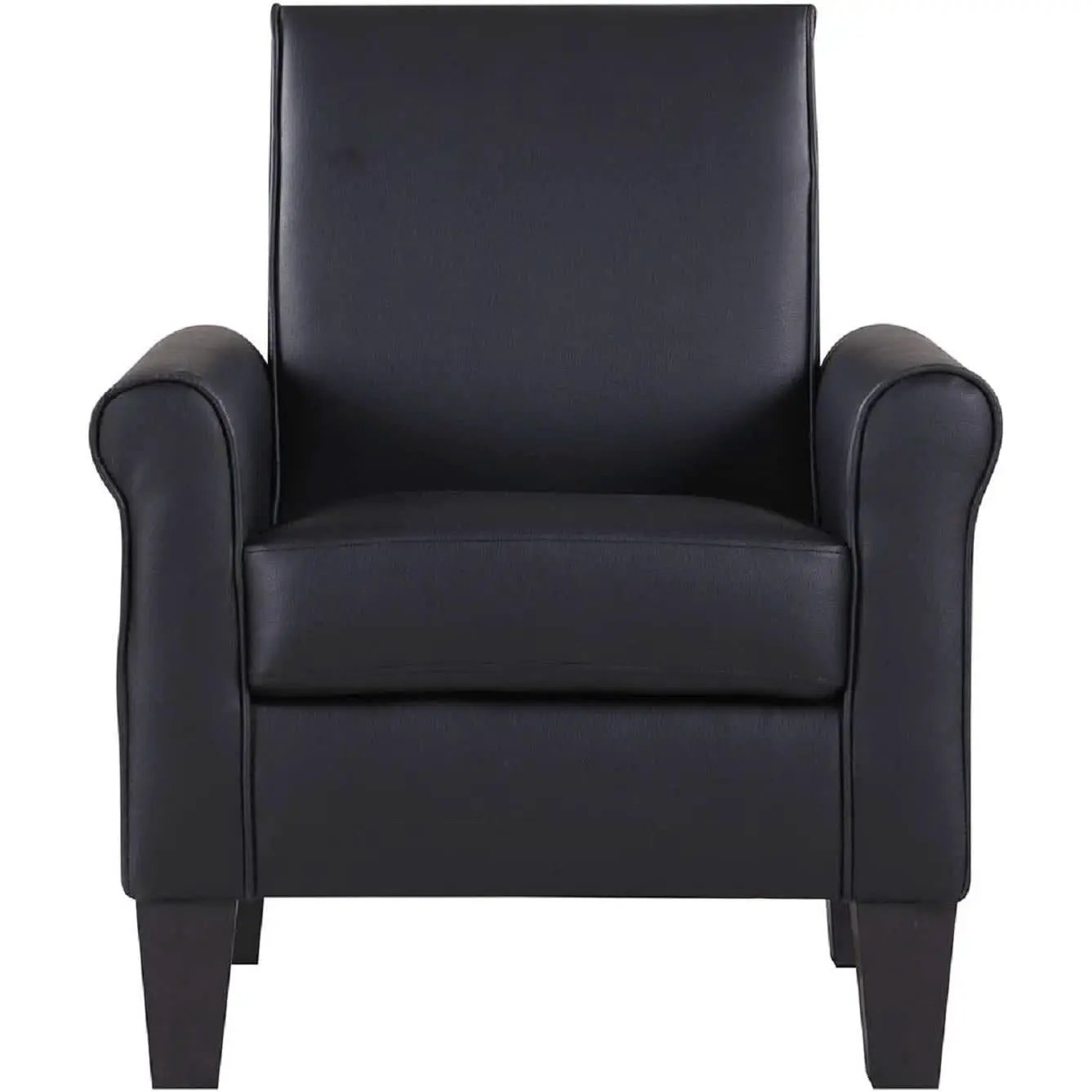 Black Accent Chair Modern Design For Living Room Furniture from PriceLows™