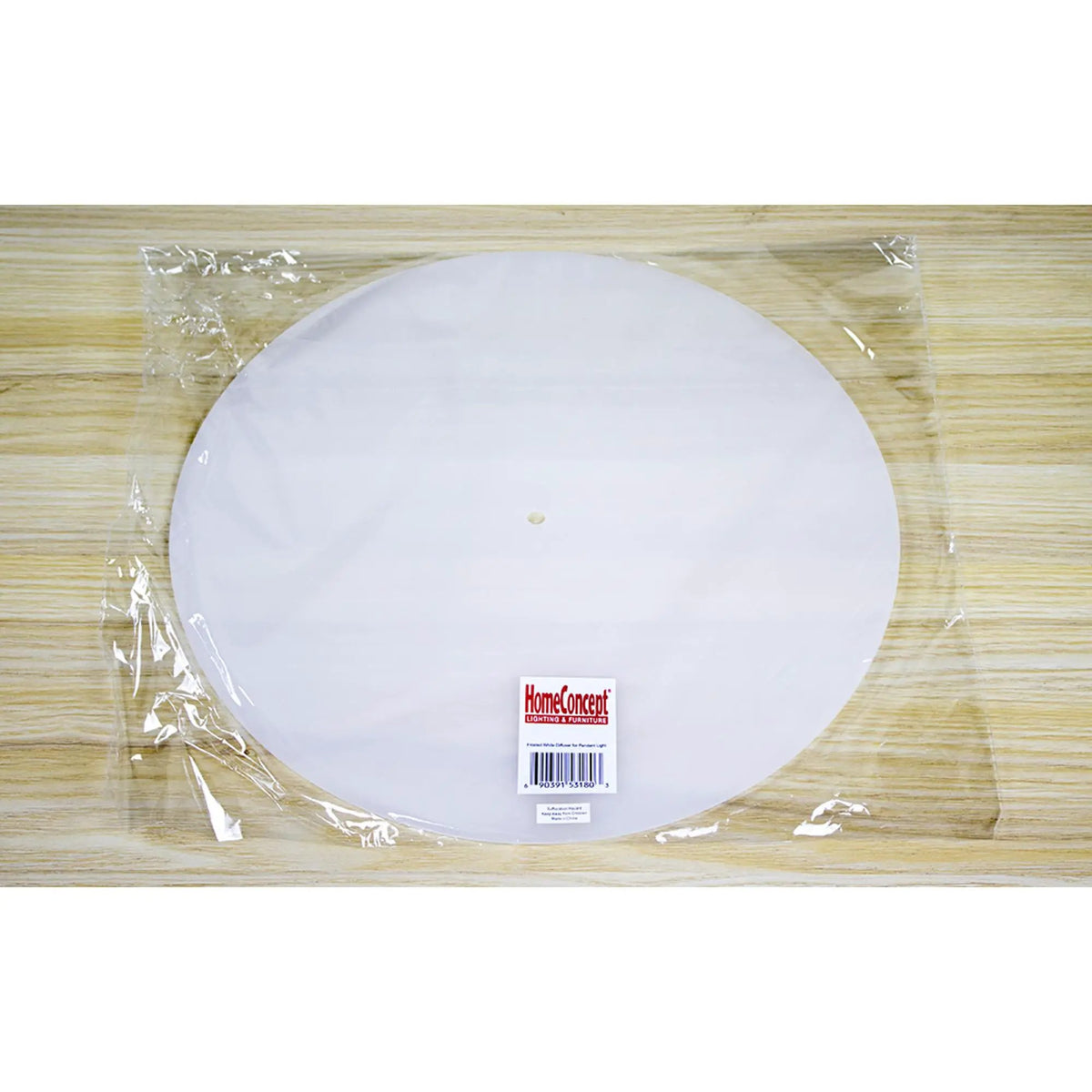Lamp Shade Diffuser | 13.5 Inch Diameter | Translucent Frosted White