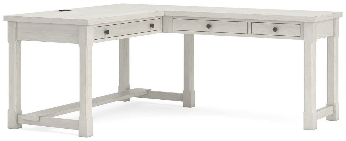 Robbinsdale Home Office Desk | 2 Pieces | Wood | Home Office