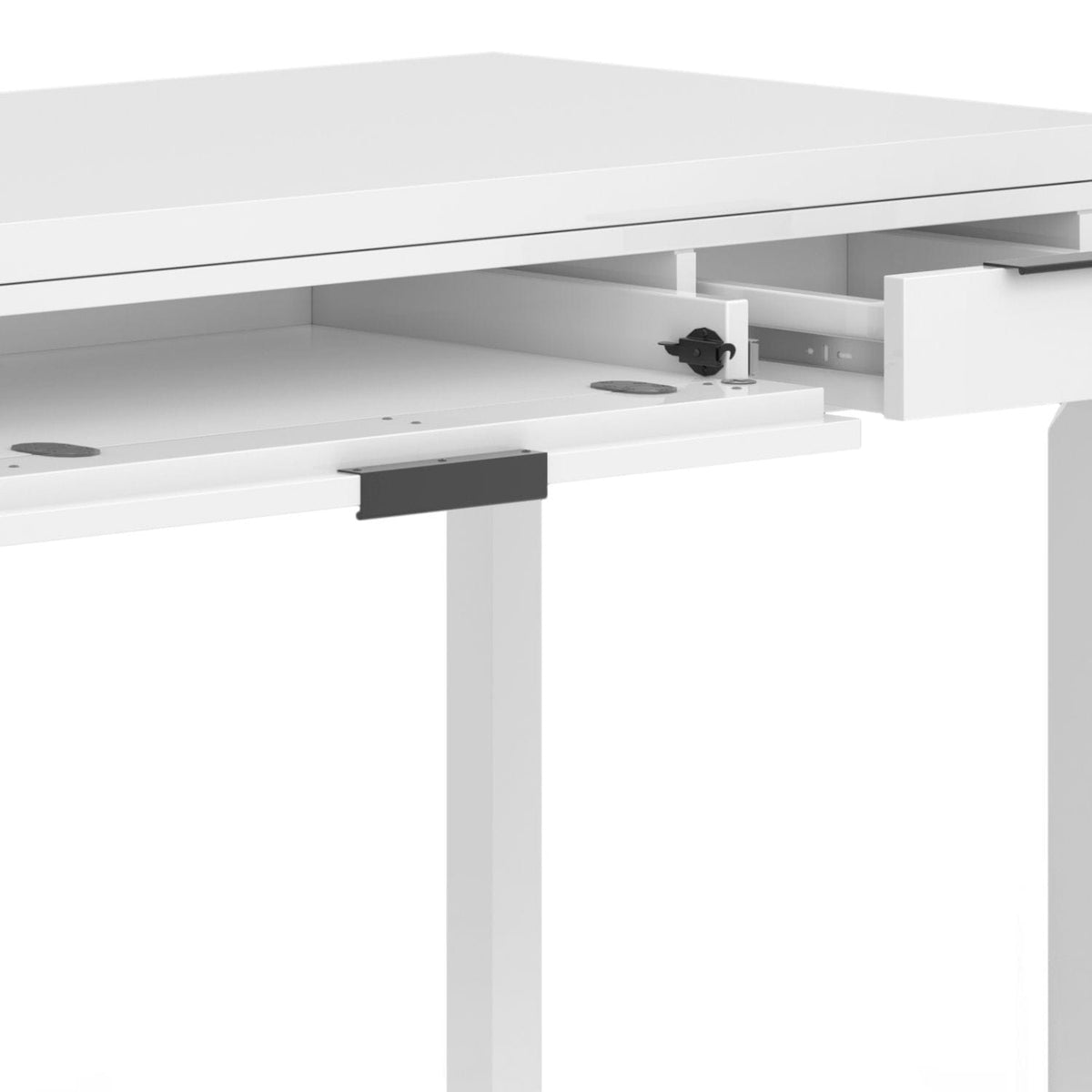 Hollander Handcrafted Desk | 4 Pieces | Solid Wood | Home Office