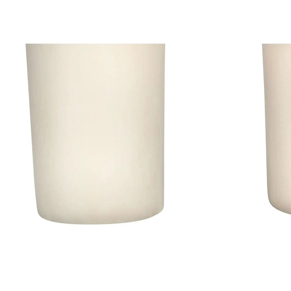 Lighting, Table Lamp, Resin, Modern - | 13.5 x 13.5 x 25 in | Linen & Resin | Cream