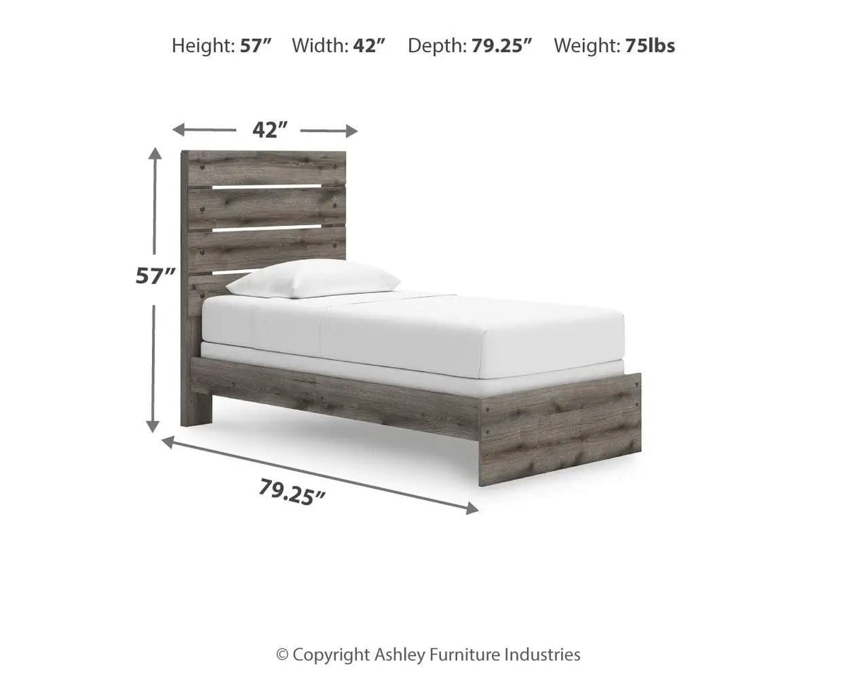 Graystorm Panel Bed | 4 Pieces | Bedroom Furniture | Bedroom