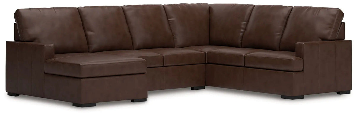 McDowlan Sectional | 3 Pieces | Faux Leather | Living Room