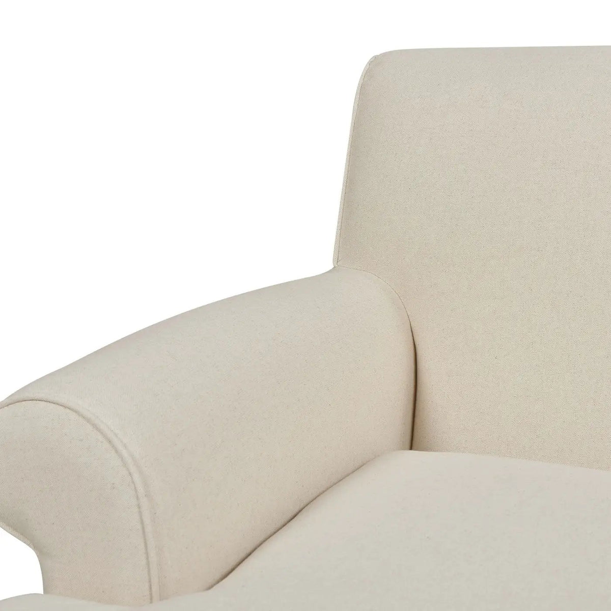 Alana Lawson Accent Arm Chair | Casters | Kiln-Dried Solid Wood Frame | Artisan Crafted