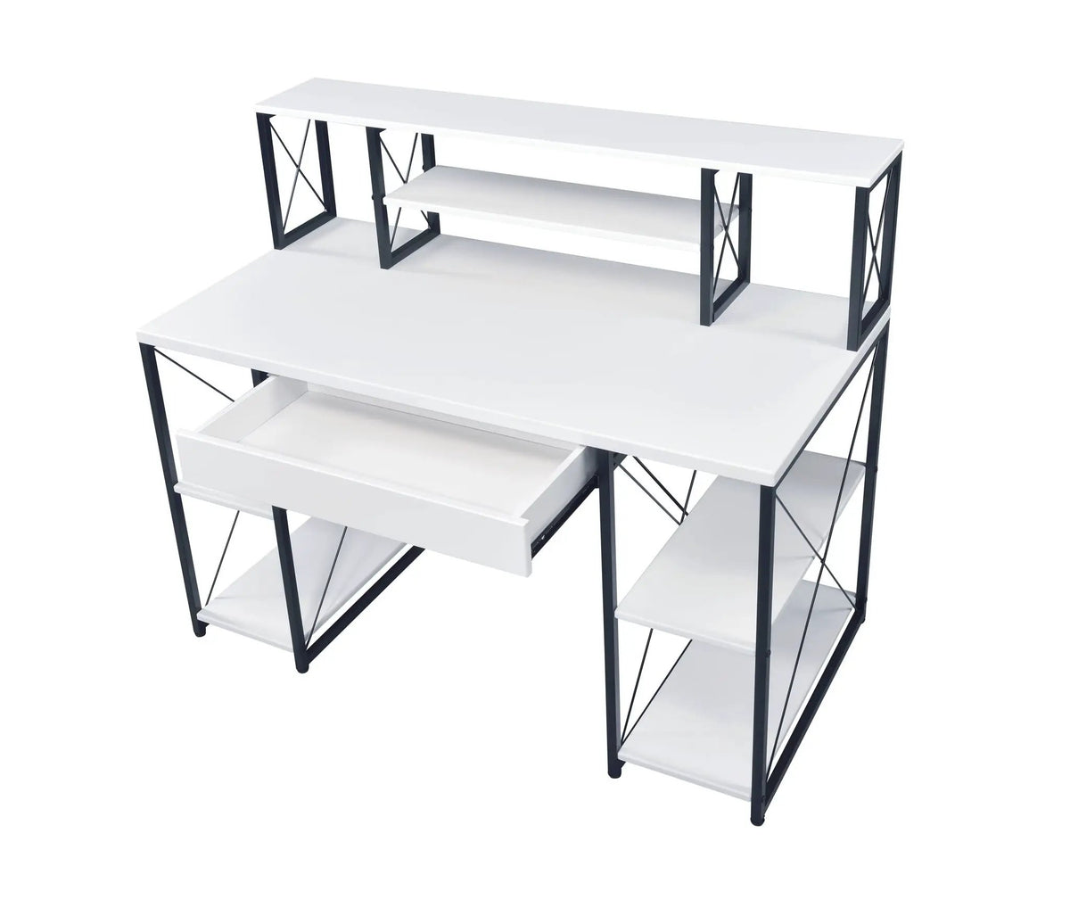 Writing Desk | Spacious Drawer | Eight Compartments | Three Finishes