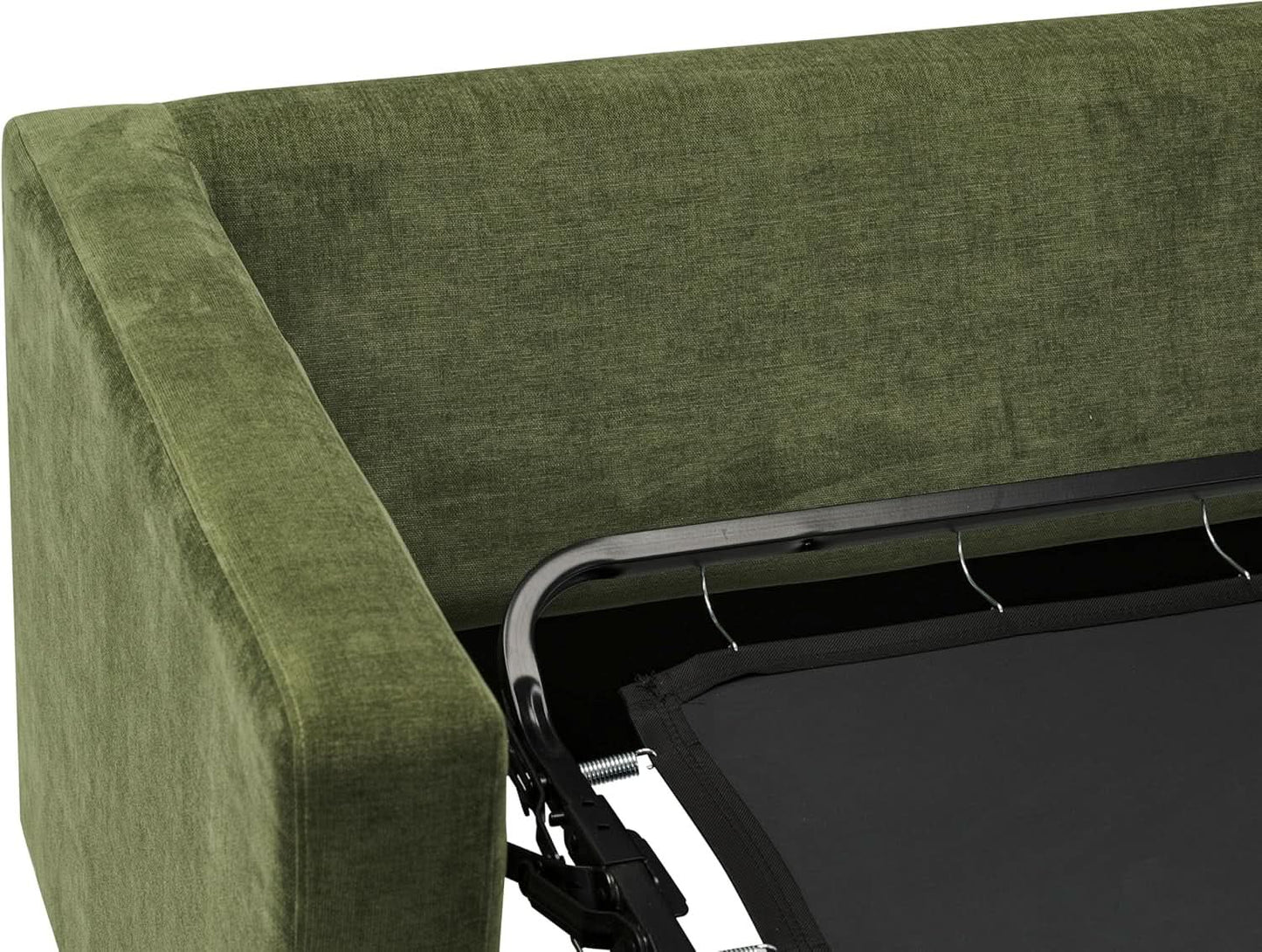 EightyTwoInches Pull Out Sofa Bed With Hidden Mattress from PriceLows™