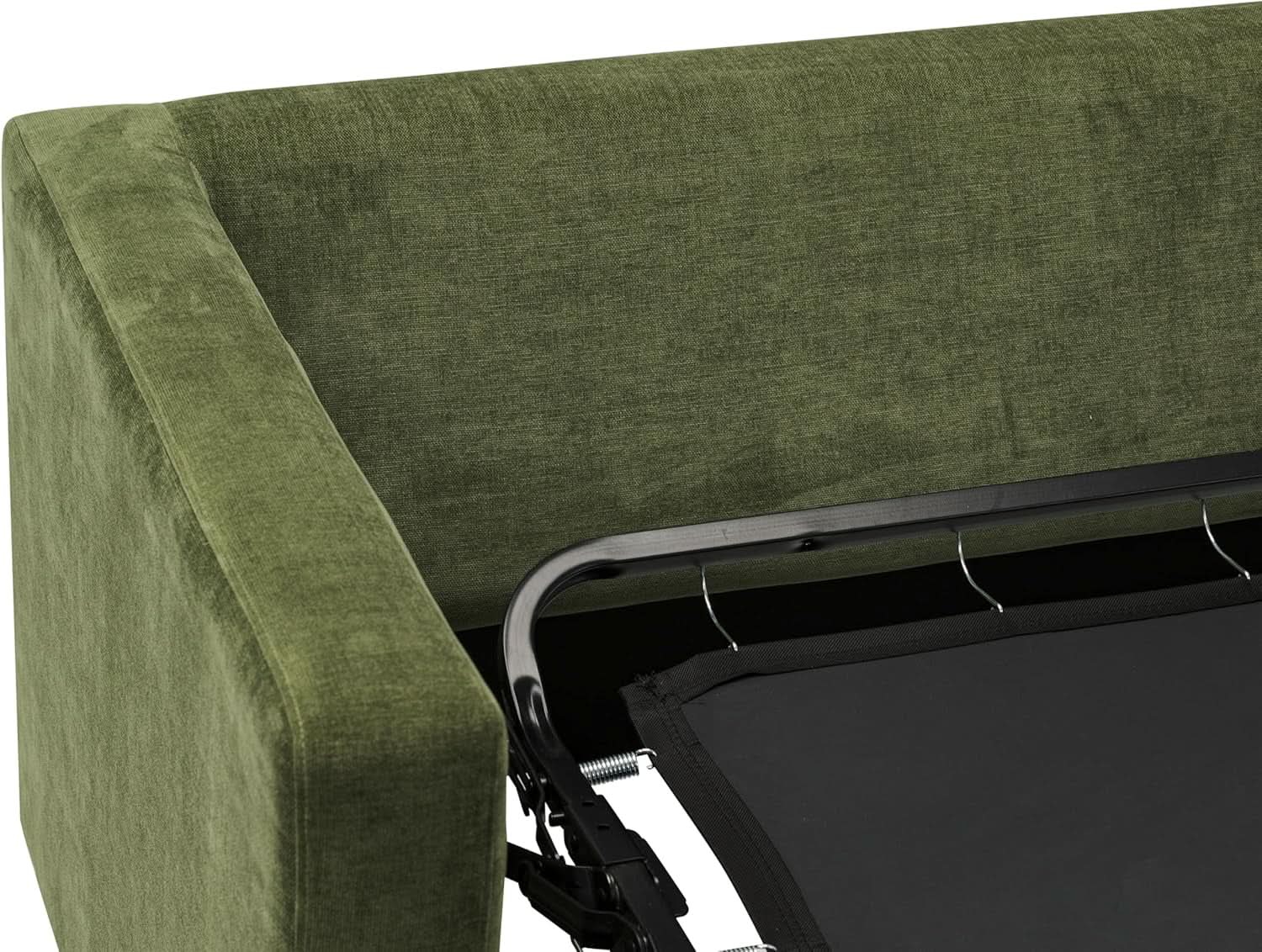 EightyTwoInches Pull Out Sofa Bed With Hidden Mattress from PriceLows™