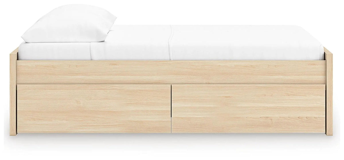 Platform Bed | Four Storage Drawers | Clean Minimal Design