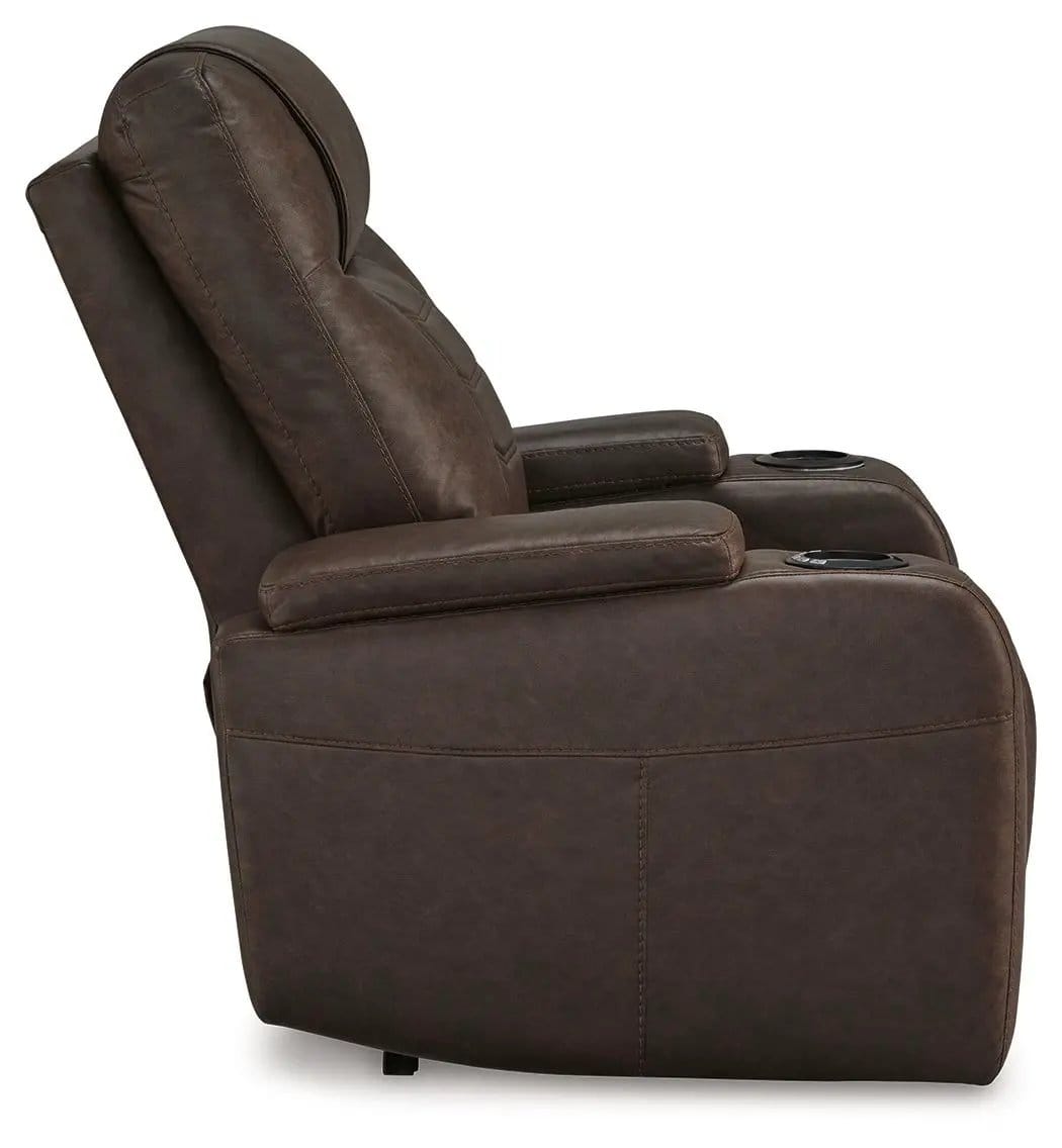 Schooner Rocks Power Recliner / Adj Headrest Reclining Chair | 2 Pieces | Living Room Furniture | Living Room