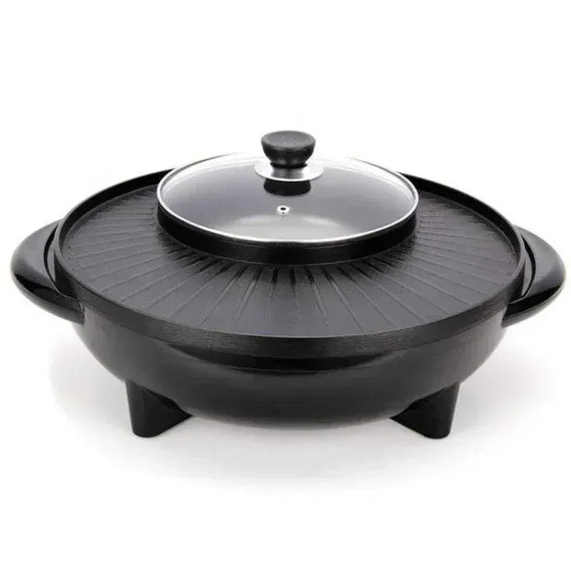 2 In 1 Electric Hot Pot And Grill 1500W 34Cm PriceLows™