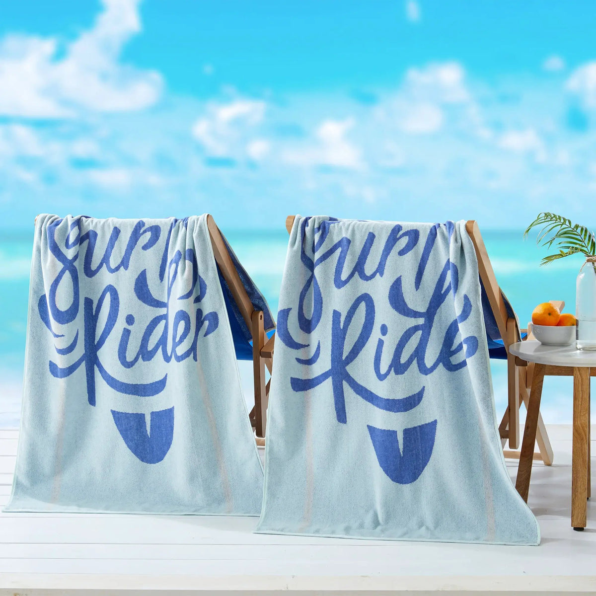 2 Pack Vibrant Beach Towels - Boca Collection from PriceLows™