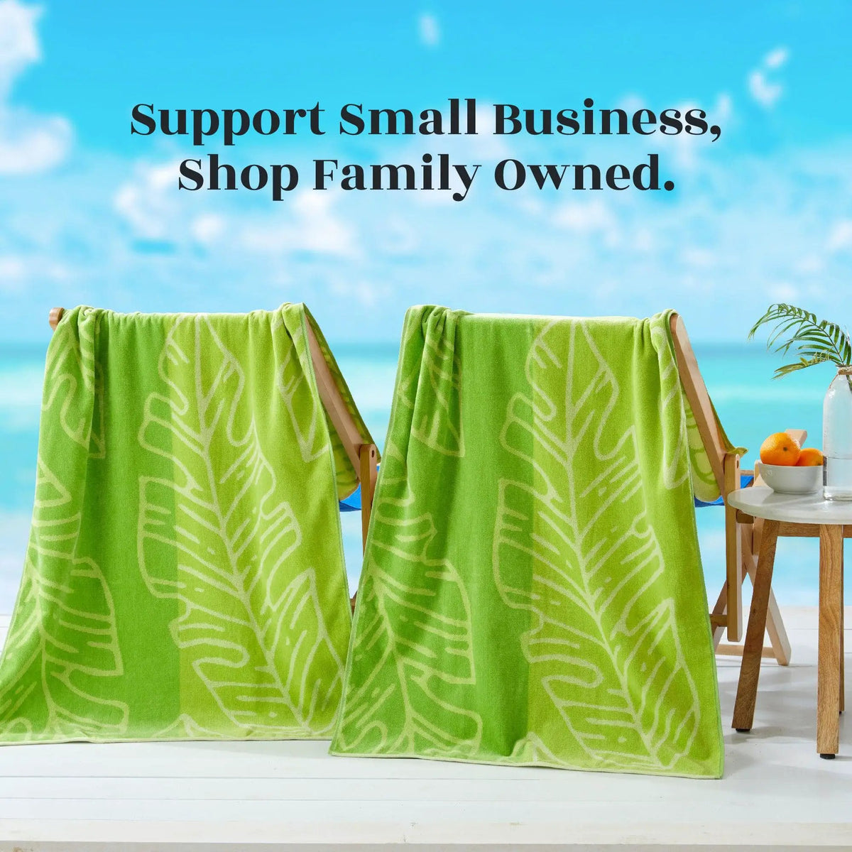 2 Pack Vibrant Beach Towels - Boca Collection from PriceLows™