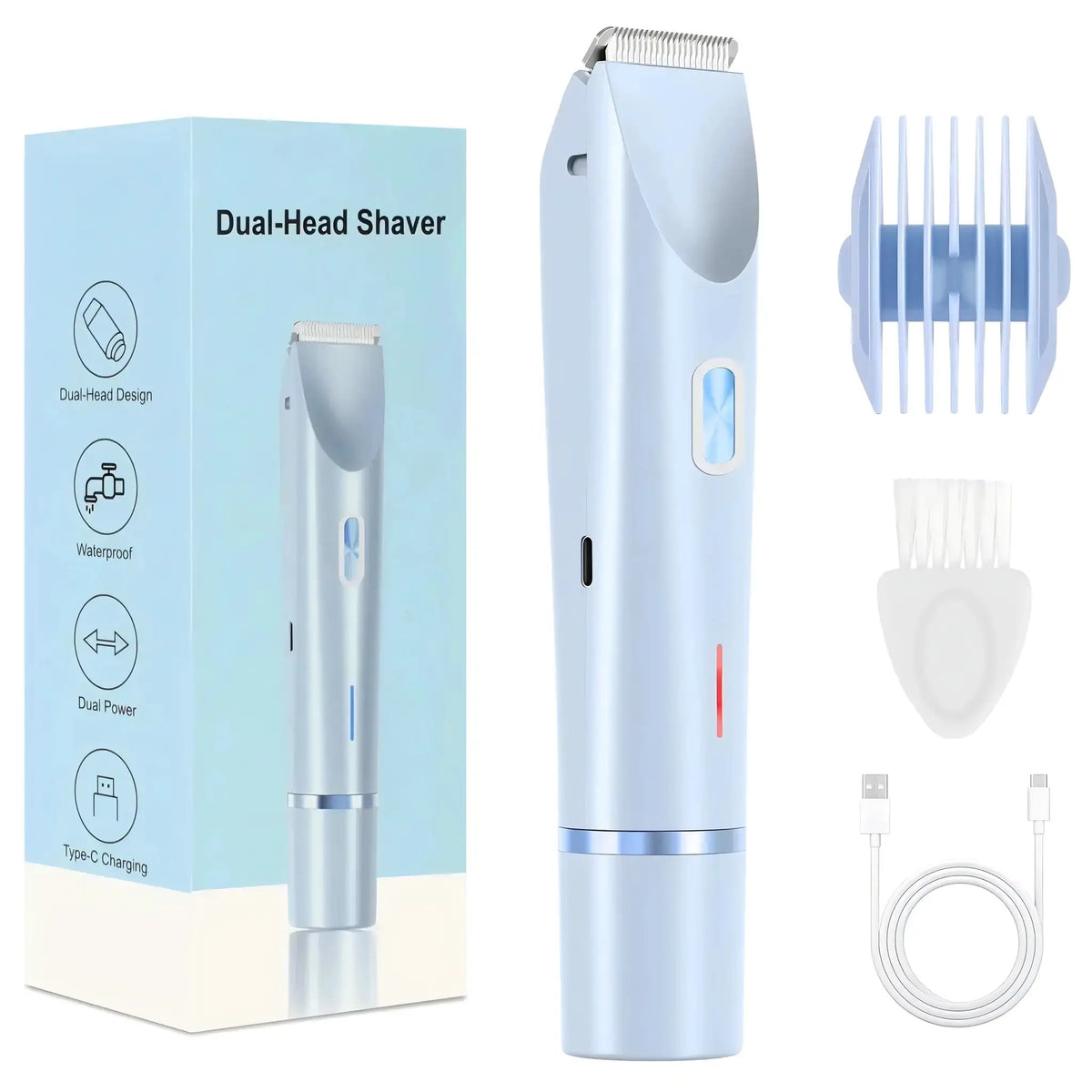 2 in 1 Electric Hair Trimmer | Waterproof Wet And Dry | PriceLows™