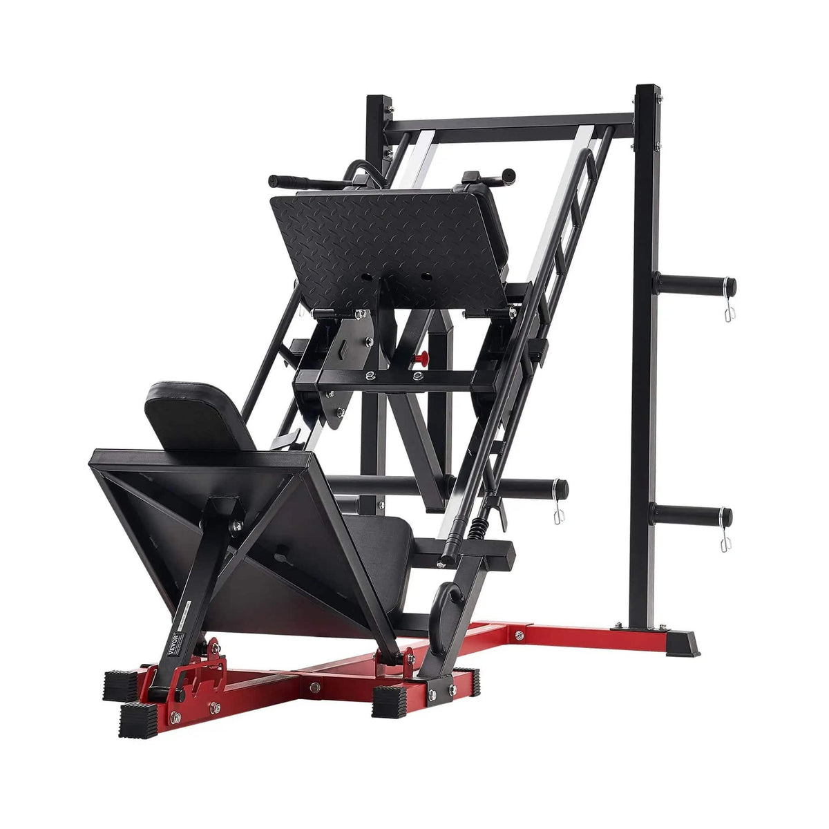 2000LBS Adjustable Leg Press And Hack Squat Machine For Home Gym Workouts | 2000 lb | Weight Lifting Machine & Rack | Home