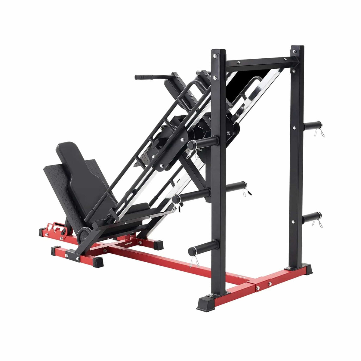 2000LBS Adjustable Leg Press And Hack Squat Machine For Home Gym Workouts | 2000 lb | Weight Lifting Machine & Rack | Home