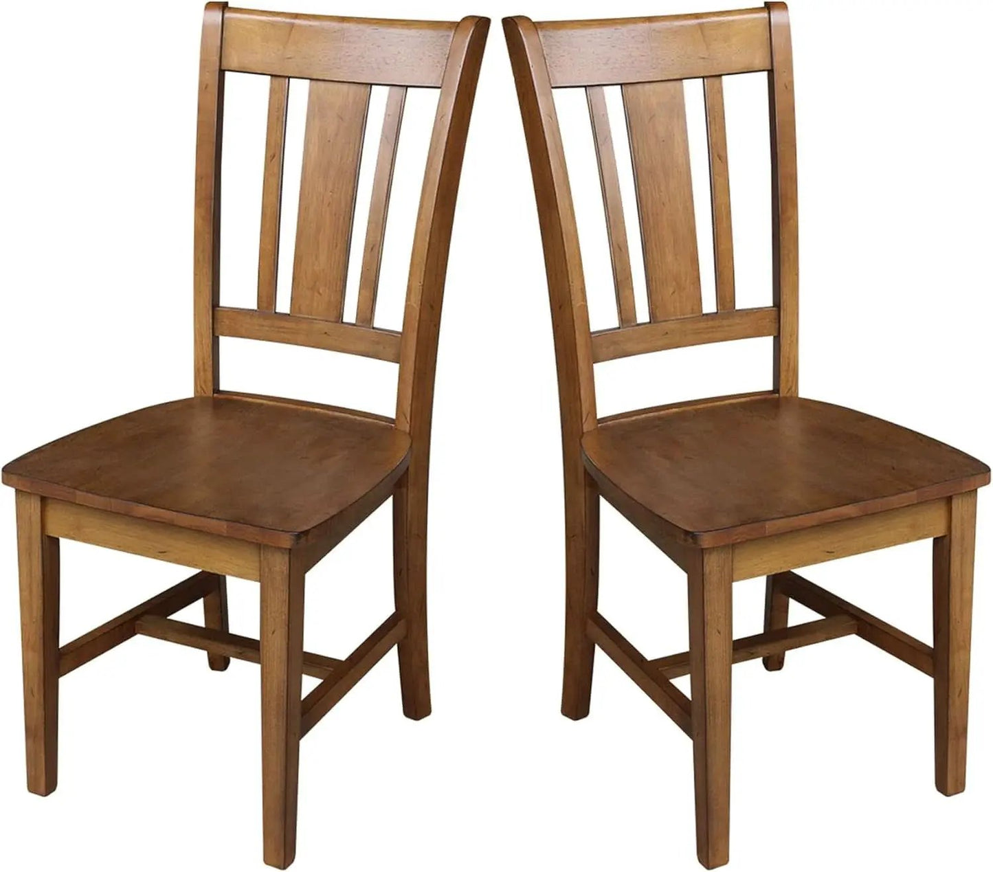 International Concepts San Remo Pecan Parawood Dining Chair from PriceLows™