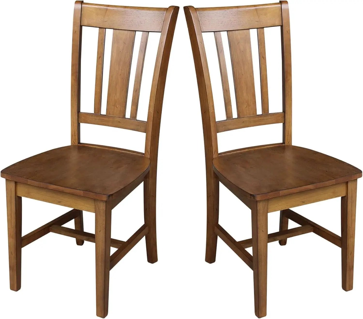 International Concepts San Remo Pecan Parawood Dining Chair from PriceLows™