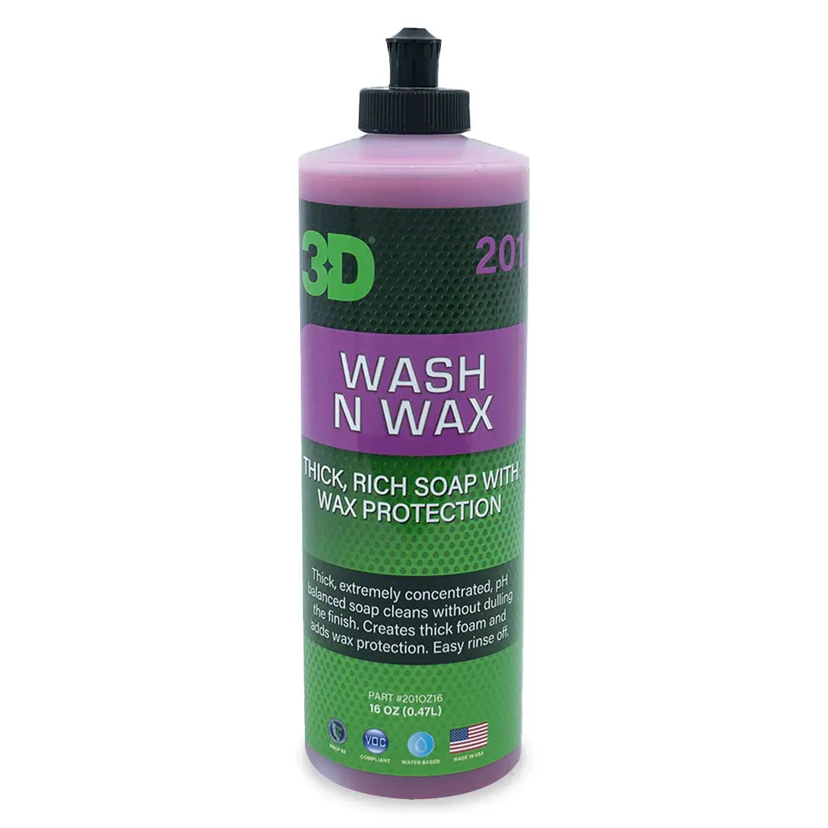 3D WASH N WAX 16 oz from PriceLows™