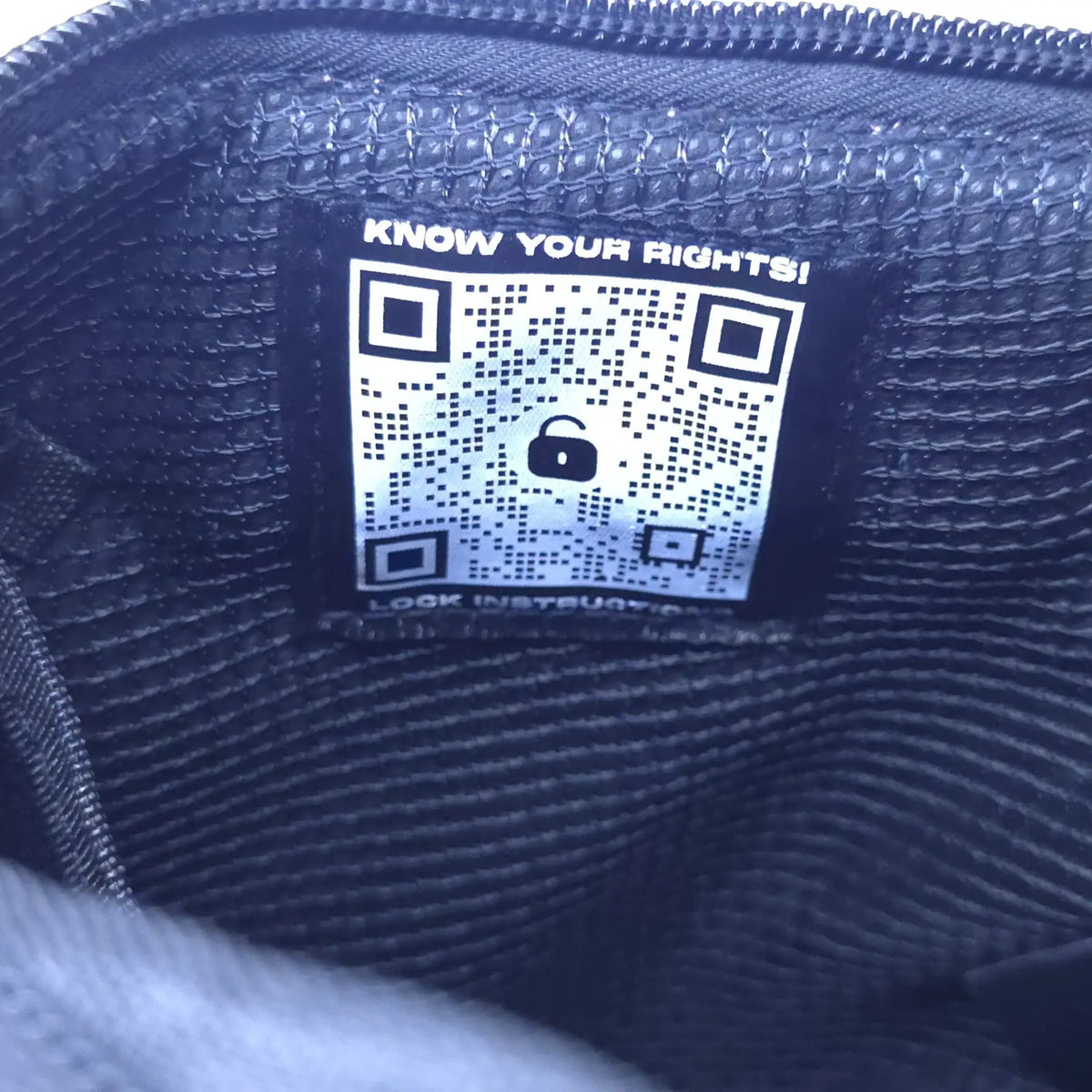 Smell Proof Crossbody Bag | Activated Carbon Liner | Hidden Lock | One Size