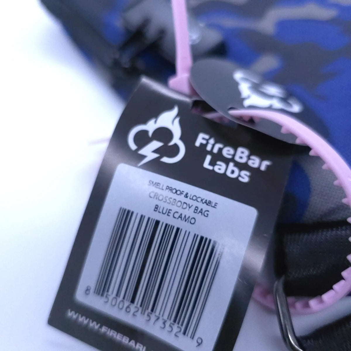 Smell Proof Crossbody Bag | Activated Carbon Liner | Hidden Lock | One Size
