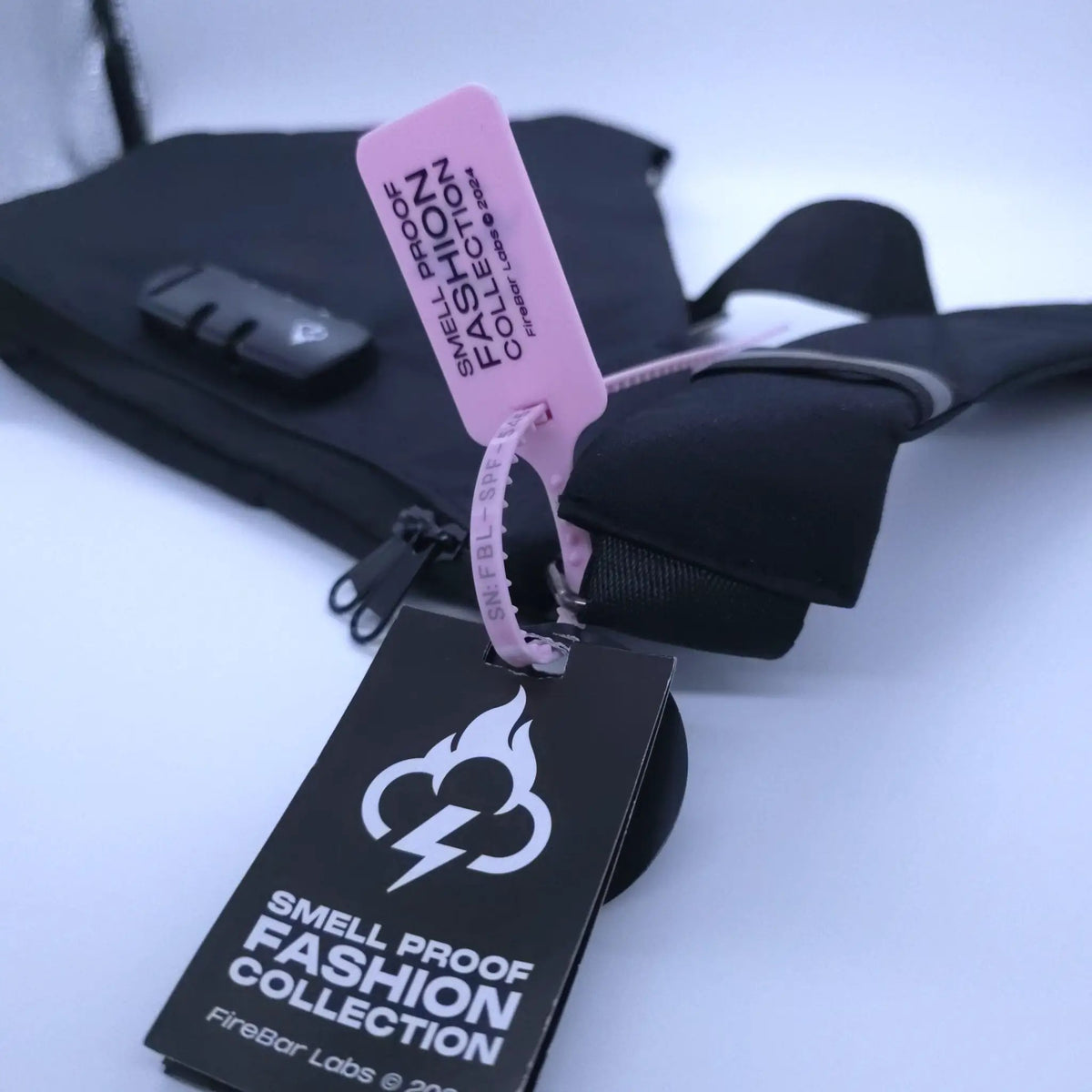 Smell Proof Crossbody Bag | Activated Carbon Liner | Hidden Lock | One Size
