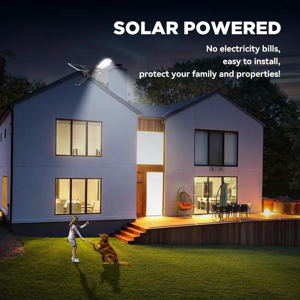 Solar Street Light With Pole | 50000 Lumen | IP65 Waterproof | 20Ft