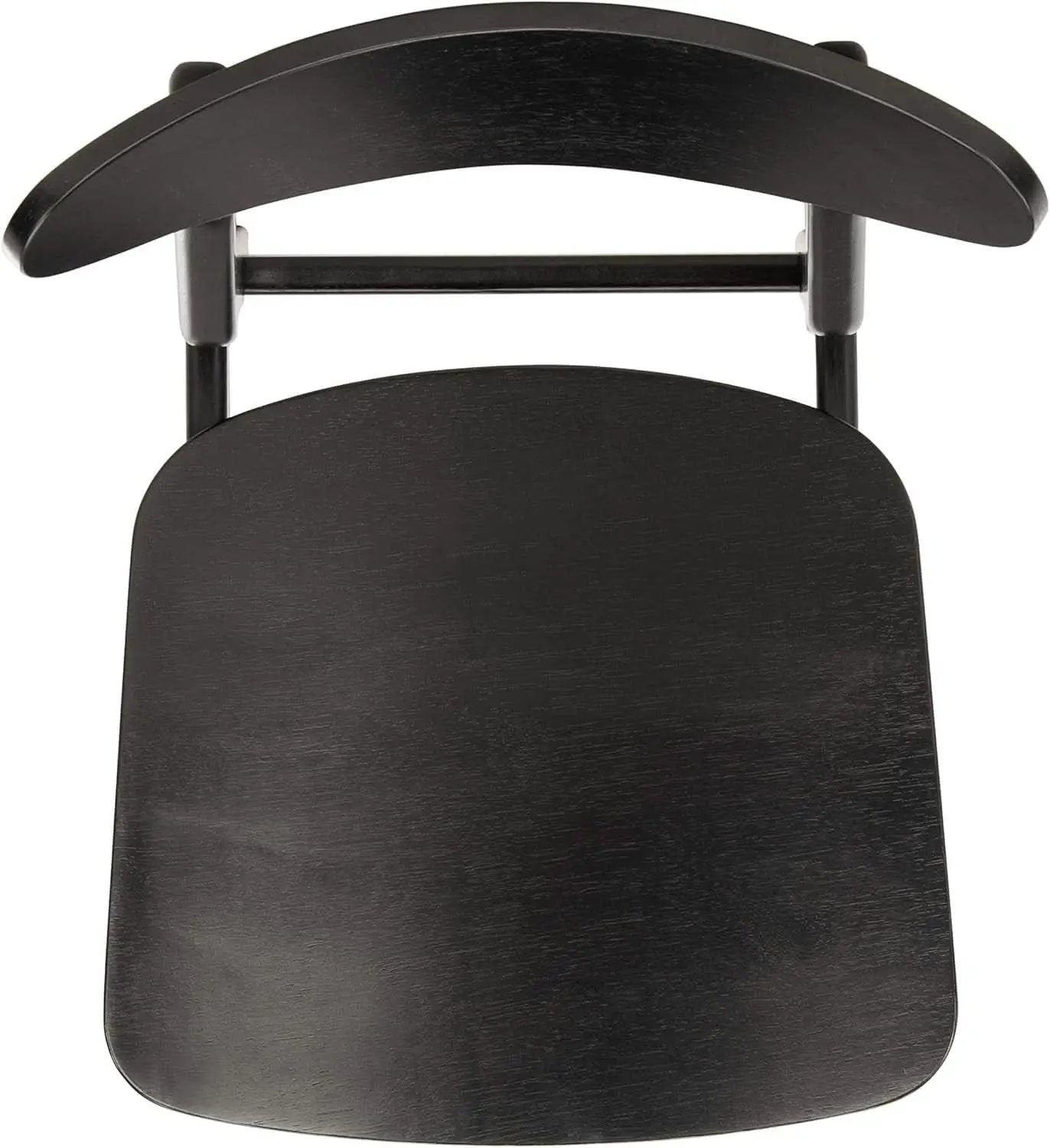 Retro Black Wood Dining Chair Set Of 2 For Home Dining from PriceLows™
