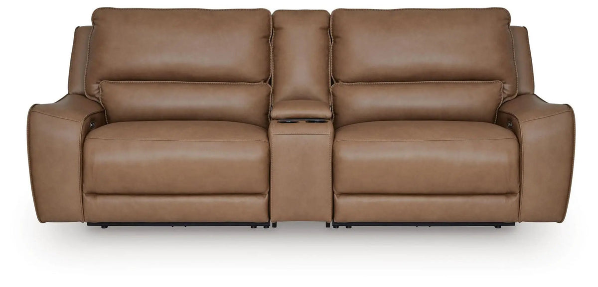 DeepWakes Power Reclining Sectional | Chaise Included | Ultra-Stylish Design | 130 Inch Length