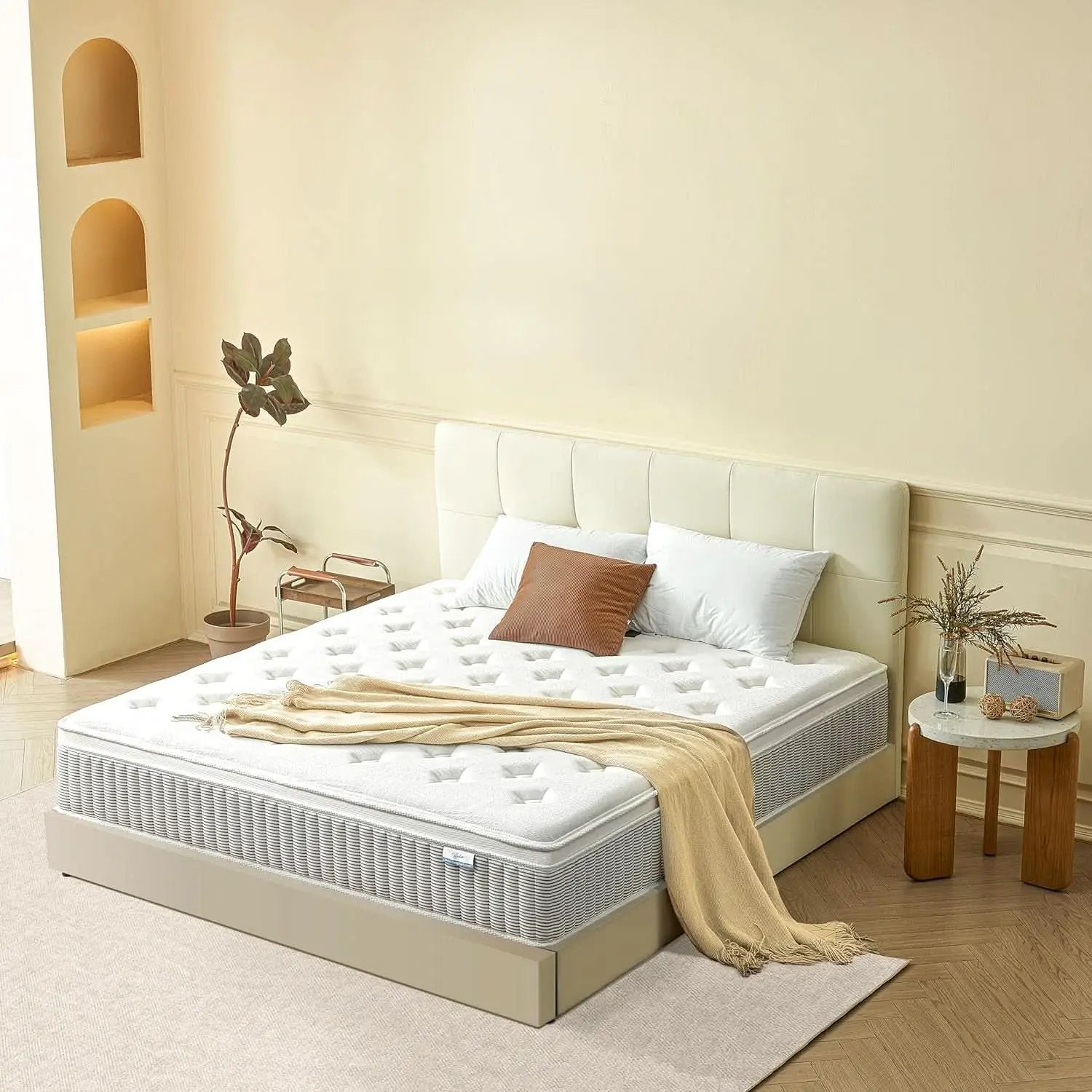 Full Size 12 Inch Premium Memory Foam Hybrid Mattress from PriceLows™