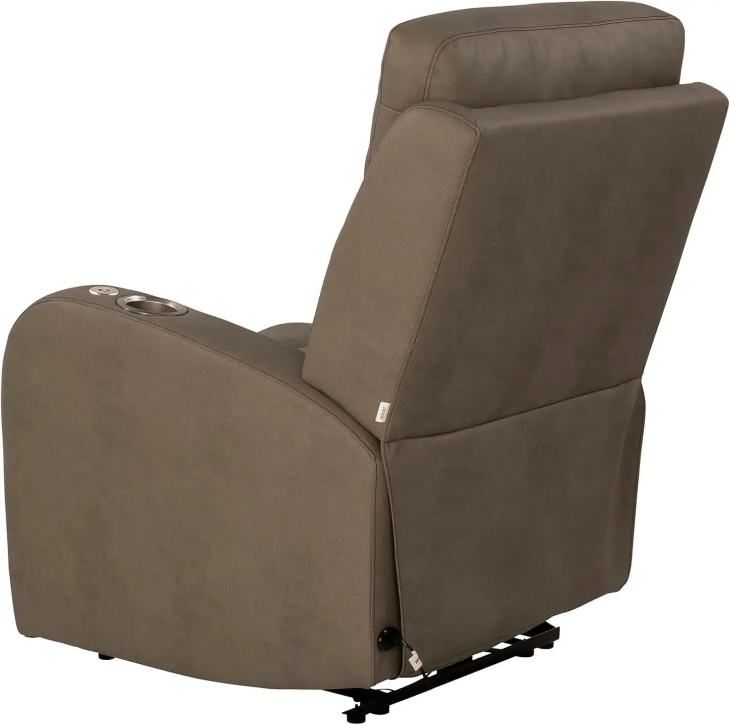 Rv Power Recliner With Massage Left Hand Polyhyde Fabric from PriceLows™