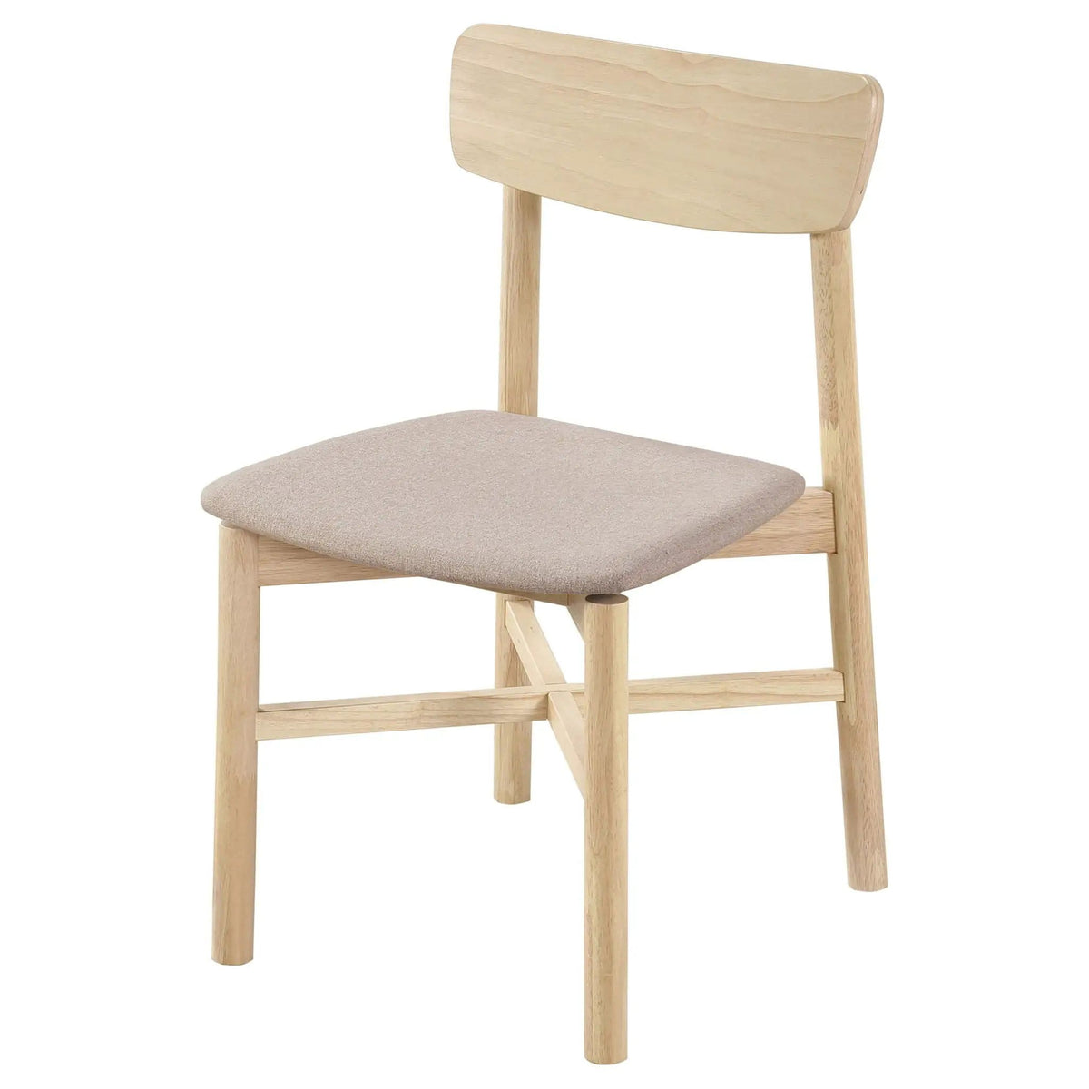 Parkridge Dining Side Chair White Washed (Set of 2) | 18.75 x 20.75 x 31.5 in | Engineered Wood | Dining Room