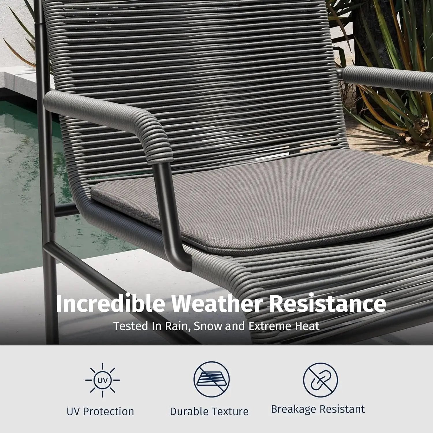 Stylish Four Piece Patio Furniture Set for Outdoor Comfort from PriceLows™
