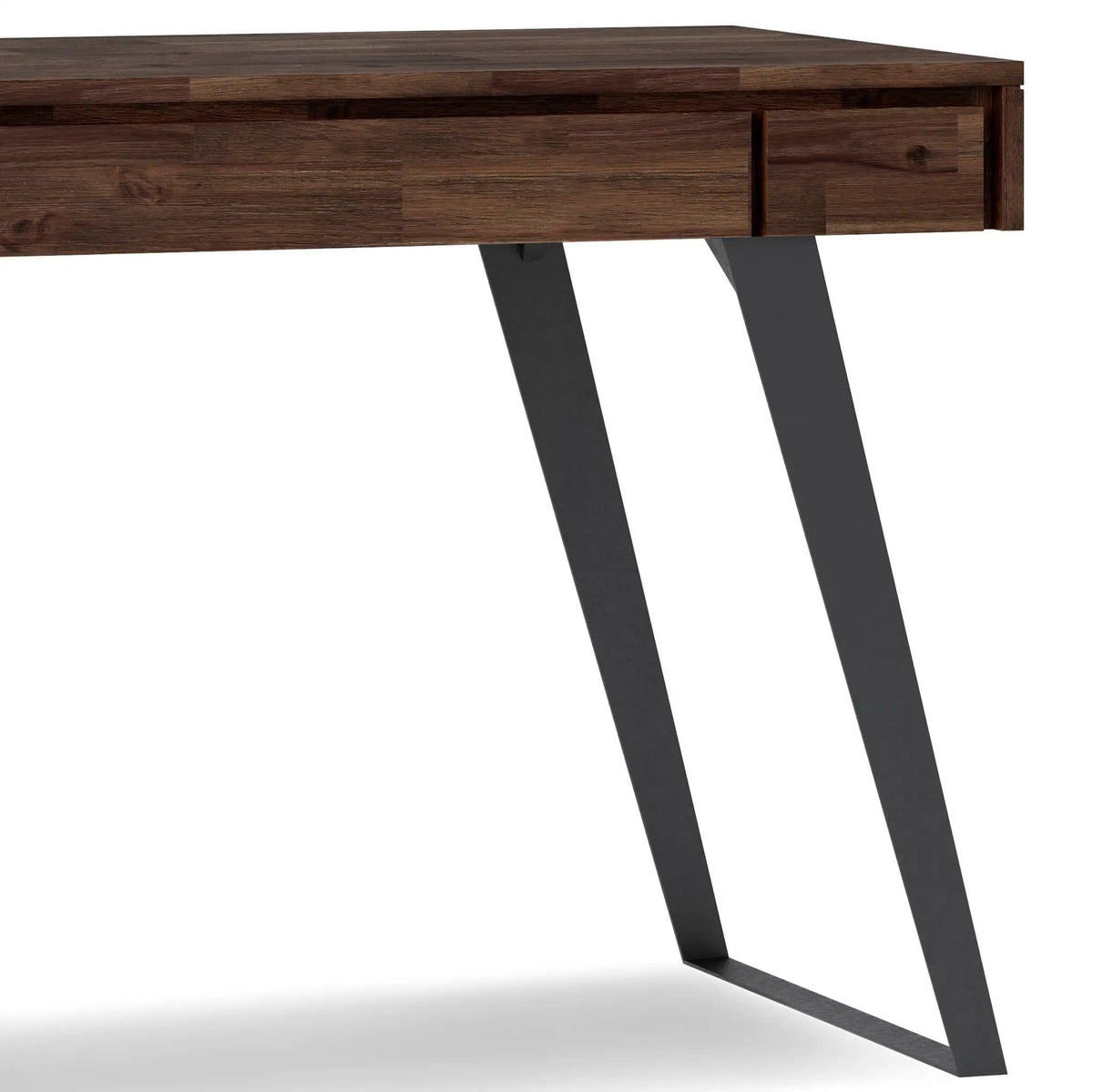 Lowry Handcrafted Desk | 5 Pieces | Metal | Home Office