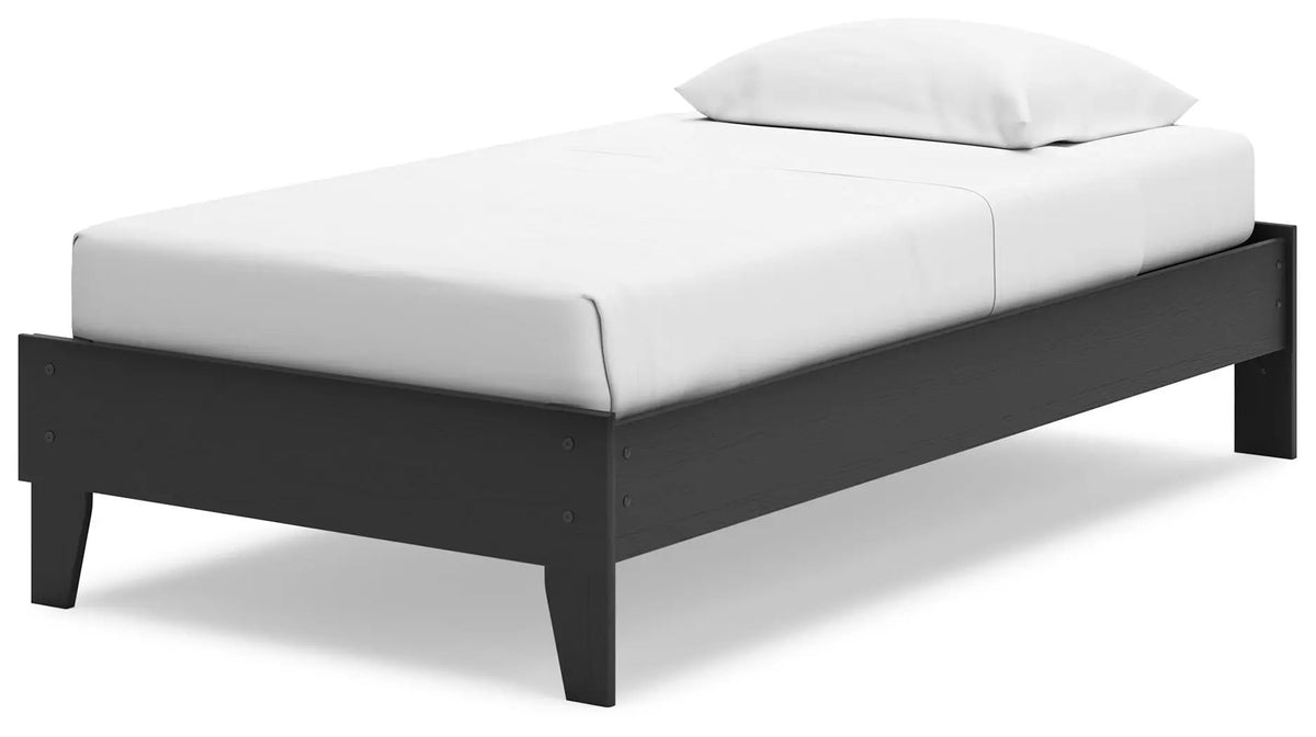 Socalle Platform Bed | Space-Saving Design | Clean-Lined Profile | Contemporary Style