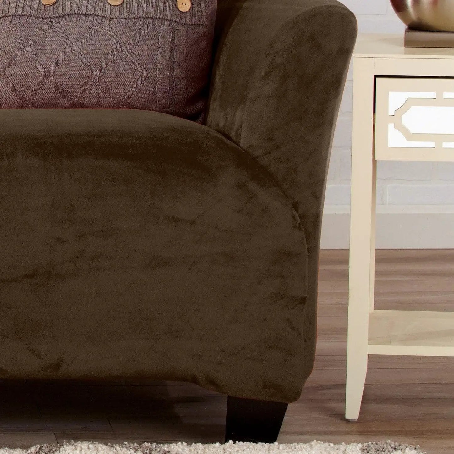 Velvet Stretch Slipcover - Gale Collection from PriceLows™