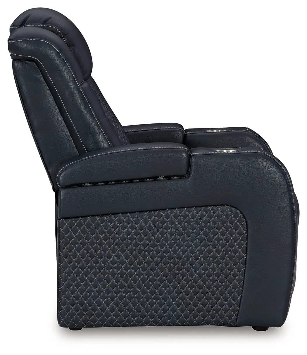 Fyne-dyme Power Recliner/Adj Headrest Reclining Chair | 2 Pieces | Living Room Furniture | Living Room