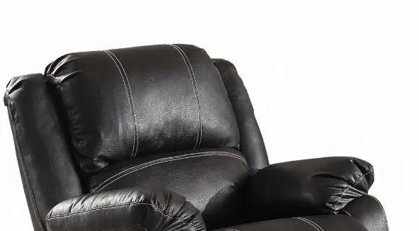 Zuriel Recliner Chair | Synthetic Wrapped Design | Smooth Reclining Mechanism | External Latch
