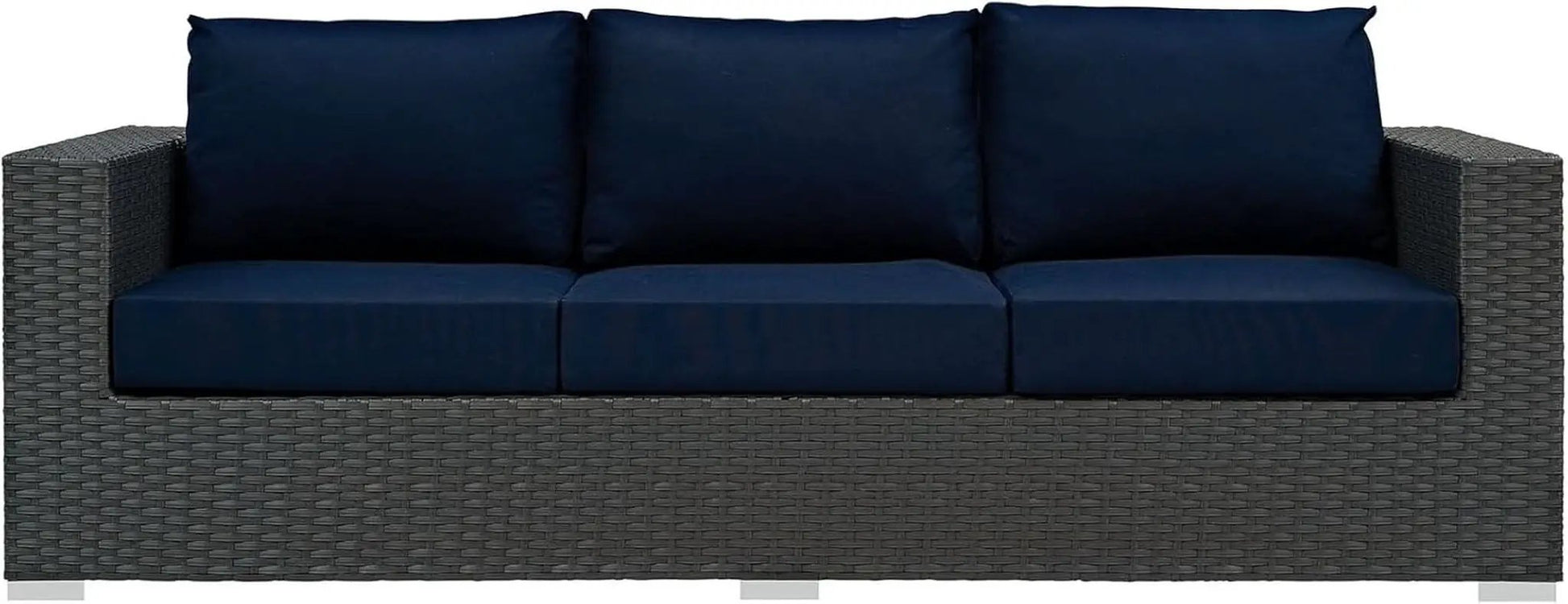 Weather-Resistant Wicker Rattan Outdoor Patio Sofa Set from PriceLows™